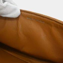 Pre Owned حقيبة كتف شانيل مادوموازيل لوك قطن بني شرق غرب