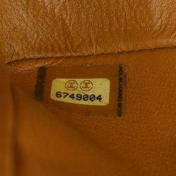 Pre Owned حقيبة كتف شانيل مادوموازيل لوك قطن بني شرق غرب