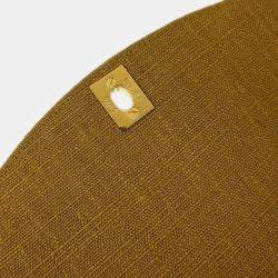 مملوكة مسبقًا حقيبة كتف شانيل ديانا صغيرة قماش بني