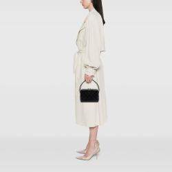 مملوكة مسبقًا Chanel Black Quilted Lambskin Leather Box Bag