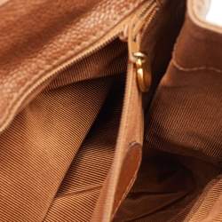 Pre Owned حقيبة ظهر شانيل أربطة CC فينتدج جلد كافيار سوداء