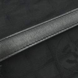 مملوكة مسبقًا حقيبة شانيل بلاك جاكار نايلون فانتي للسفر