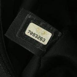 مملوكة مسبقًا حقيبة شانيل بلاك جاكار نايلون فانتي للسفر