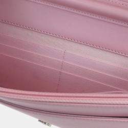 مملوكة مسبقًا Chanel Pink Lambskin Rhinestone WOC Wallet On Chain