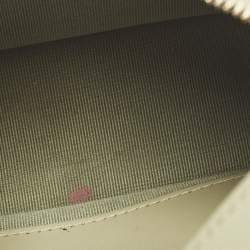 Pre Owned حقيبة شانيل كلاسيك سلسلة أخضر فاتح مطعمة جلد كافيار هوبو