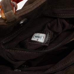 Pre Owned Chanel Brown CC Suede Tote