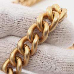 Pre Owned Chanel Matelasse Shoulder Bag Lambskin (Sheepskin) Pink