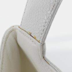 Pre Owned Chanel White Handbag