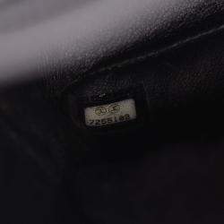 مملوكة مسبقًا حقيبة شانيلا ديسا ماتلاسي ٣٠ غطاء مفرد كتف جلد عجل محبب أسود