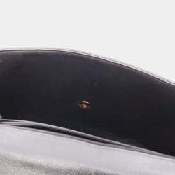 مملوكة مسبقًا حقيبة شانيلا ديسا ماتلاسي ٣٠ غطاء مفرد كتف جلد عجل محبب أسود