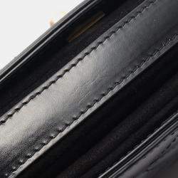 مملوكة مسبقًا حقيبة خصر شانيل جلد ماتيلاس أسود