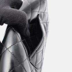 مملوكة مسبقًا حقيبة خصر شانيل جلد ماتيلاس أسود