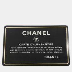 مملوكة مسبقًا Chanel Chain Shoulder Bag With Chevron V-Stitching And Lambskin Leather Black