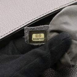 Pre Owned Chanel Matelasse Backpack Leather Silver