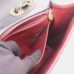 مملوكة مسبقًا Chanel Deca Matelasse 34 Black Lambskin Leather Shoulder Bag