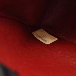 Pre Owned Chanel Matelasse Diana Flap Shoulder Bag Lambskin (Sheepskin) Black