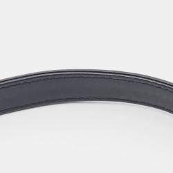 مملوكة مسبقًا حقيبة كتف شانيل ماتلاسي جلد وشامواه أزرق بحري