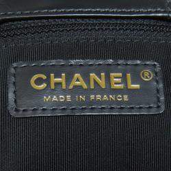 Pre Owned Chanel Chain Tote Bag Calfskin