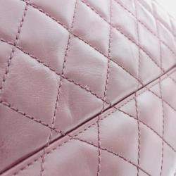 Pre Owned حقيبة ظهر شانيل بورغندي جلد