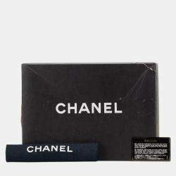 مملوكة مسبقًا حقيبة كتف سلسلة شانيل ماتيلسي علامة كوكو دابل فلاب جلد الخروف أسود