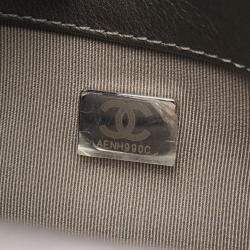 Pre Owned Chanel Shoulder Bag Leather Gold