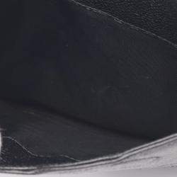 Pre Owned Chanel Triple Coco Mark Shoulder Bag Caviar Skin (Grained Calf) Black