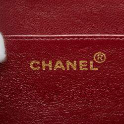 مملوكة مسبقًا Chanel Coco Mark Deca Matelasse 34 Crossbody Chain Shoulder Bag In Black Leather