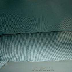 Pre Owned Chanel Matelasse Coco Mark Chain Hobo Bag In Caviar Skin Mint Blue