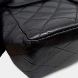 م ملوكة مسبقًا Chanel Chain Shoulder Bag Matelasse 30 With Coco Mark And Lambskin Leather Dekamato Black