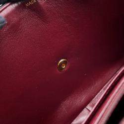 مملوكة مسبقًا Chanel Chain Shoulder Bag Matelasse 30 With Coco Mark And Lambskin Leather Dekamato Black