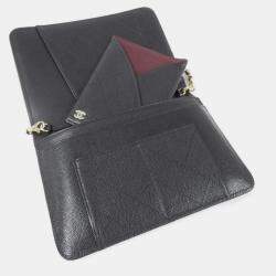 Pre Owned حقيبة كلتش سلسلة كلاسيكية خالدة شانيل