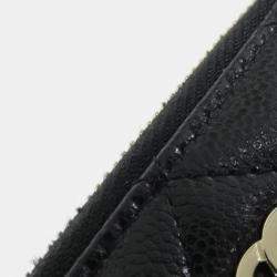 Pre Owned حقيبة كلتش شانيال خط كلاسيكي خالد سلسلة