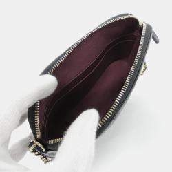 Pre Owned حقيبة كلتش شانيال خط كلاسيكي خالد سلسلة