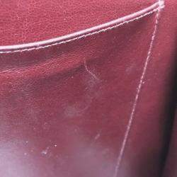 مملوكة مسبقًا حقيبة كتف شانيل سلسلة مزدوجة دكا مارك كوكو ماتيلساي 34 جلد الخروف سوداء