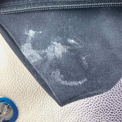 مملوكة مسبقًا Chanel Cc Coco Mark Matelasse Quilted Chain Bag W Shoulder Caviar Skin White