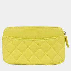 Pre Owned Chanel Timeless Classic Line Phone Case