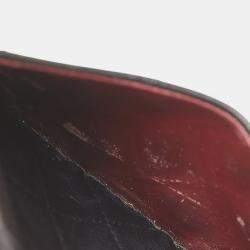 مملوكة مسبقًا حقيبة شانيل شان كوكو علامة ماتيلسي صغيرة جلد الخروف أسود