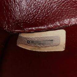 مملوكة مسبقًا حقيبة شانيل شان كوكو علامة ماتيلسي صغيرة جلد الخروف أسود