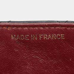 مملوكة مسبقًا حقيبة شانيل شان كوكو علامة ماتيلسي صغيرة جلد الخروف أسود