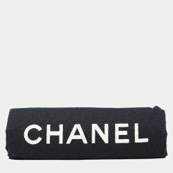 مملوكة مسبقًا حقيبة كتف بسلسلة شانيل ماتلاسيه جيب برباط جلد خروف أسود