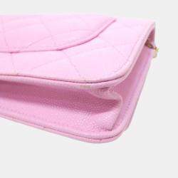 مملوكة مسبقًا محفظة شانيل تايمليس كلاسيك لاين بسلسلة