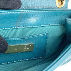 مملوكة مسبقًا حقيبة كتف سلسلة شانيل ماتلاسيه علامة كوكو جلد