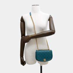 مملوكة مسبقًا حقيبة كتف سلسلة شانيل ماتلاسيه علامة كوكو جلد