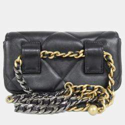 مملوكة مس بقًا حقيبة خصر شانيل 19 لاين