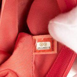 Pre Owned حقيبة شانيل قلاب بوي مبطنة كافيار أحمر صغير