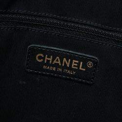 Pre Owned Chanel Black Quilted Lambskin Girl Shoulder Bag