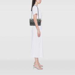 مملوكة مسبقًا حقيبة شانيل تريندي سي سي بقلاب جلد خروف معدني مبطن رمادية