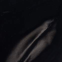 Pre Owned Chanel Reissue 2.55 227 Black Croc Effect Satin Flap Bag