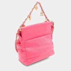 مملوكة مسبقًا Chanel Matelasse Shoulder Bag Leather Pink