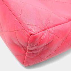 مملوكة مسبقًا Chanel Matelasse Shoulder Bag Leather Pink